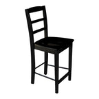 Tabouret en bois massif Madrid