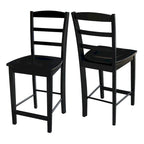Tabouret en bois massif Madrid