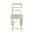 Tabouret en bois massif Madrid