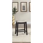 Tabouret de comptoir/bar en similicuir gris, lot de 2