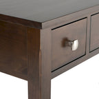 Bureau contemporain en bois massif