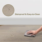 Tapis de protection transparent mat en PVC pour chaise de bureau