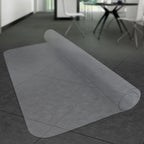 Tapis de protection transparent mat en PVC pour chaise de bureau