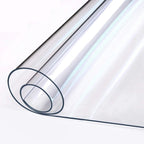 Tapis de protection transparent mat en PVC pour chaise de bureau