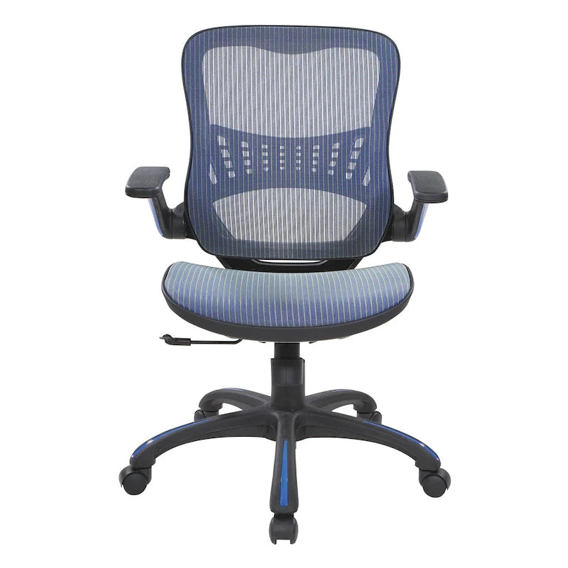 Chaise de bureau avec assise et dossier en maille