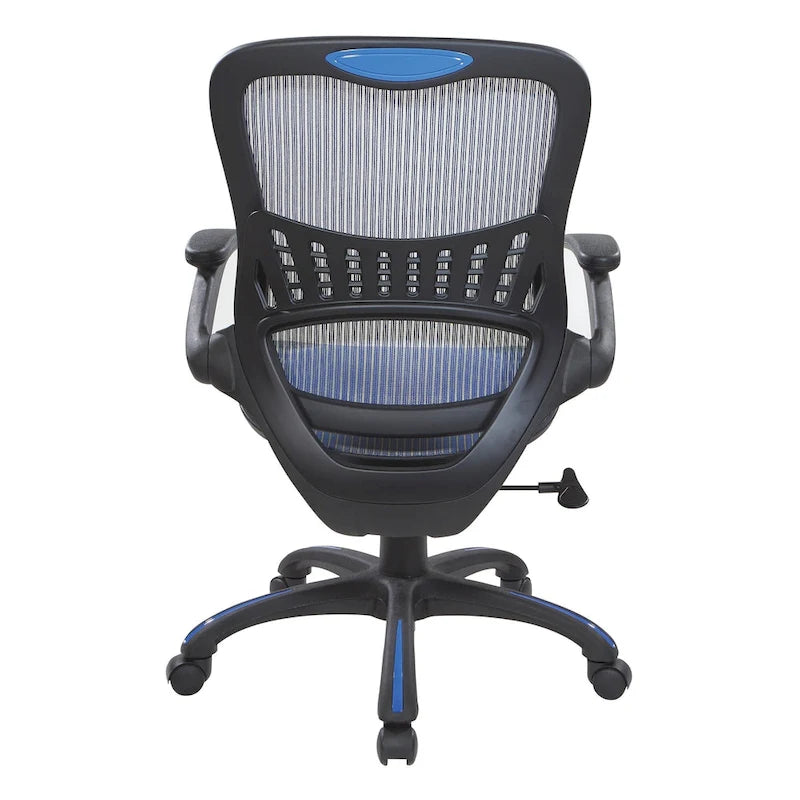 Chaise de bureau avec assise et dossier en maille