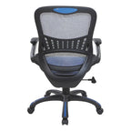 Chaise de bureau avec assise et dossier en maille