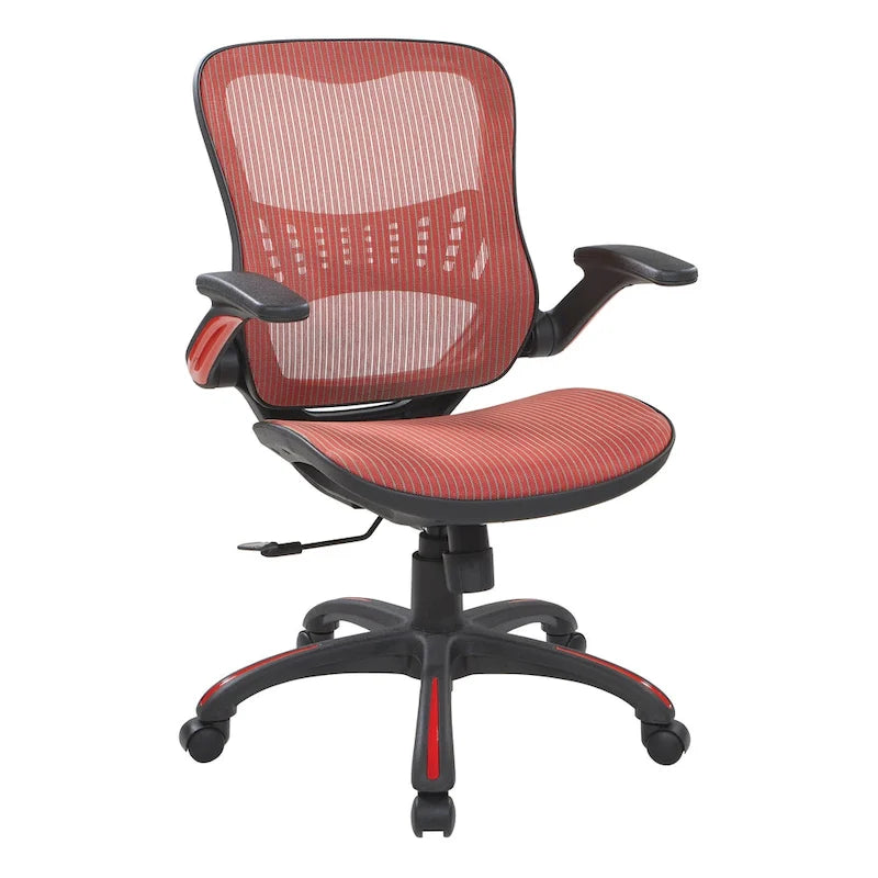 Chaise de bureau avec assise et dossier en maille