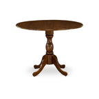 Table de salle à manger ronde à abattants – Plusieurs finitions, 4 places