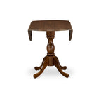 Table de salle à manger ronde à abattants – Plusieurs finitions, 4 places