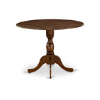 Table de salle à manger ronde à abattants – Plusieurs finitions, 4 places