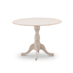 Table de salle à manger ronde à abattants – Plusieurs finitions, 4 places