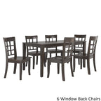Ensemble de salle à manger rectangulaire Wilmington II 152 cm noir antique par iNSPIRE Q Classic