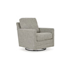 Fauteuil pivotant à bascule gris – 30 cm (L) x 37 cm (P) x 37 cm (H)