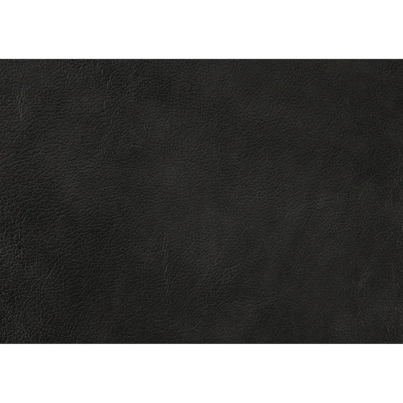 Causeuse en cuir mi-siècle gris et brun espresso, 2 places