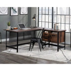 Bureau d'angle Jamocha Wood pour une personne