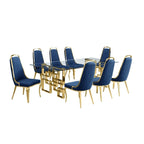 Ensembles de salle à manger avec grande table en verre Meubles de qualité supérieure